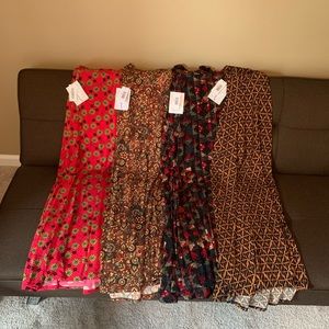 LuLaRoe maxi skirt/dress size large